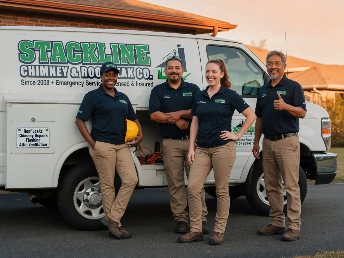 Chimney flashing repair company in Mcadoo, TX